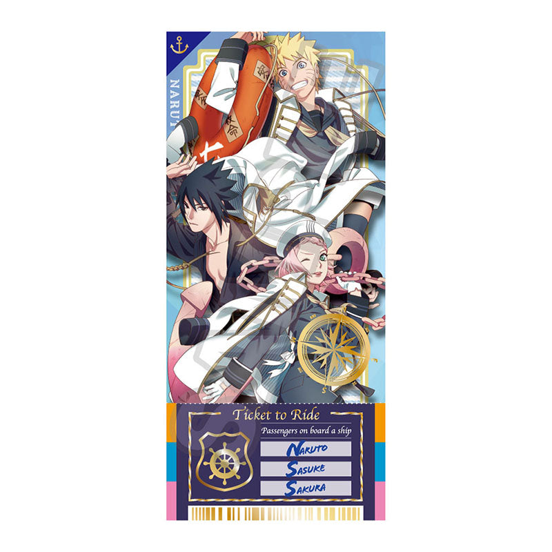 NARUTO-ナルト- 疾風伝 チケット風カード 全6種 Granup