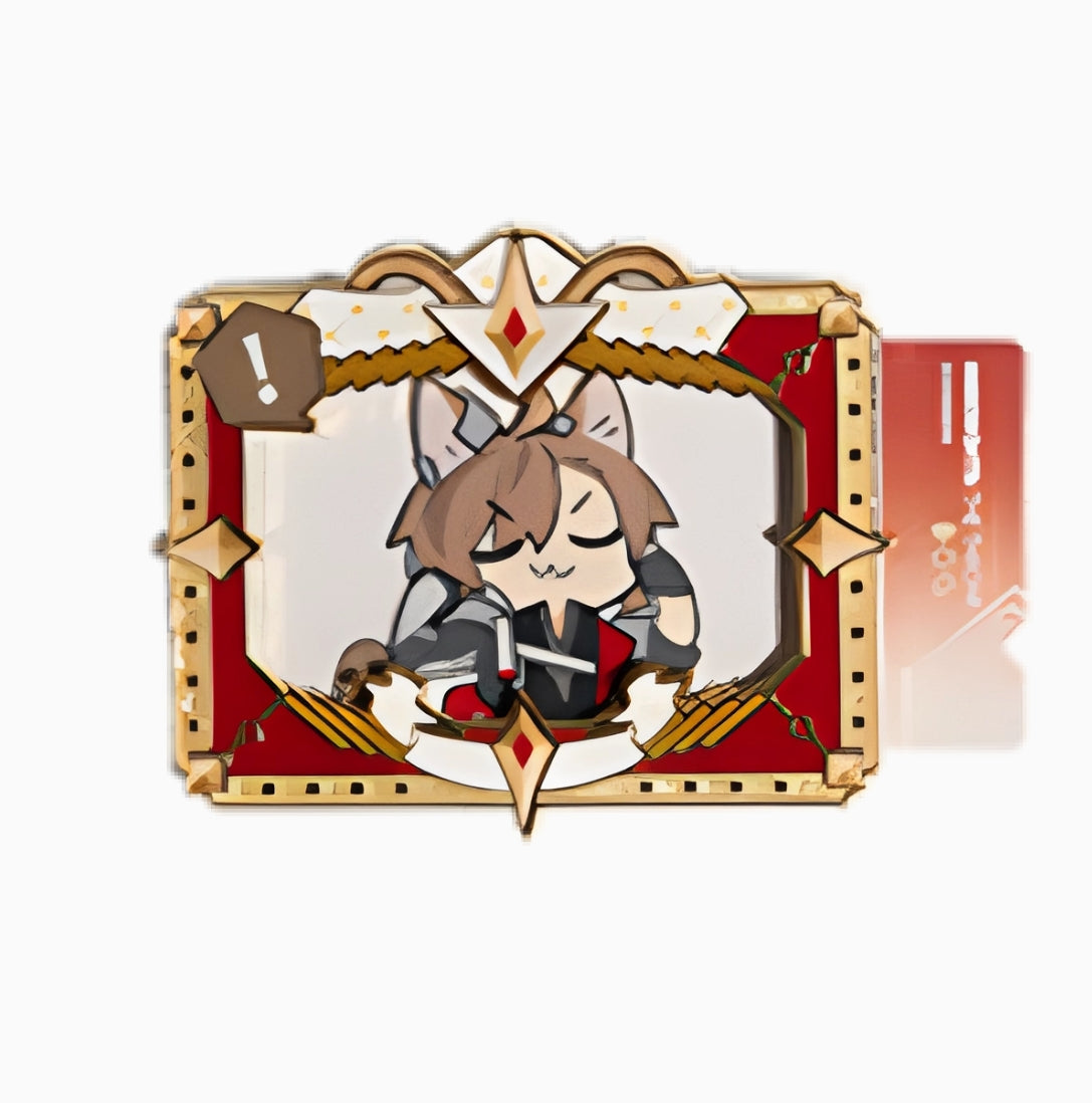 【予約】アークナイツ 音律聯覚 2024 金属 マグネット 萌购