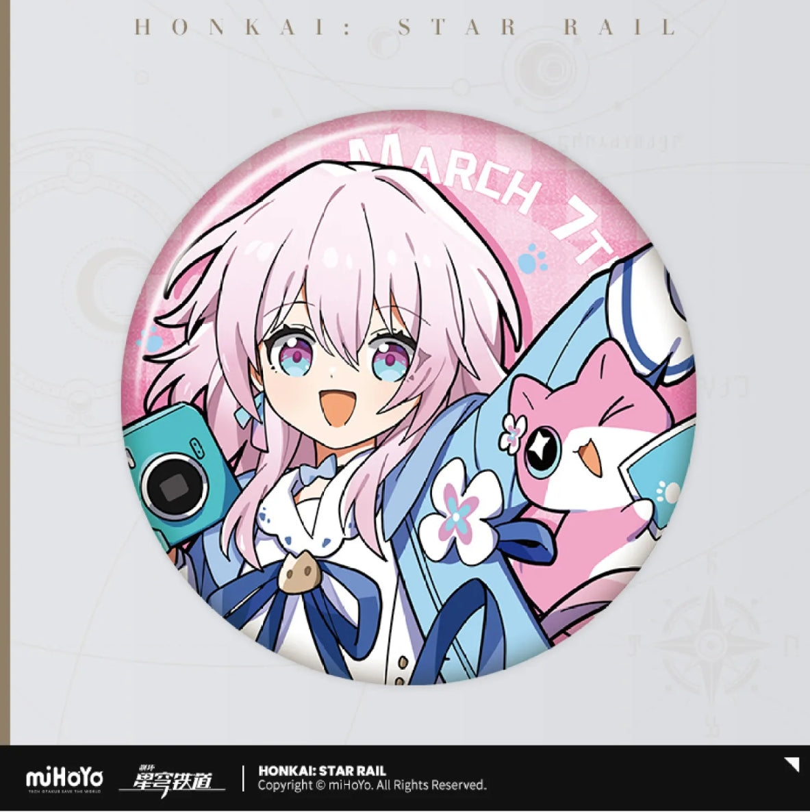 【予約】崩壊:スターレイル ちび猫シリーズ 缶バッジ 萌购