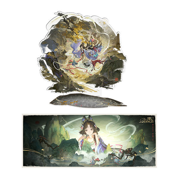 【予約】リバース:1999 *壁上の桃源* 曲娘コスチューム·特大波紋アクリルスタンドセット 萌购