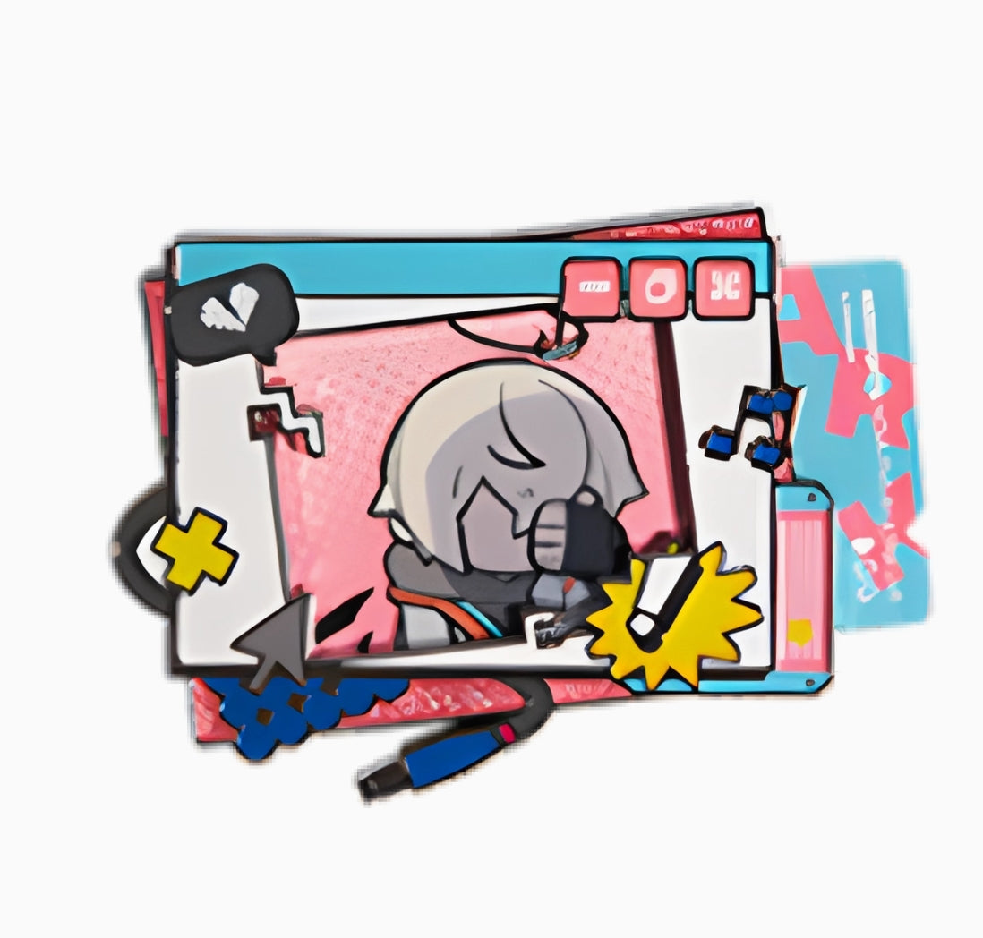 【予約】アークナイツ 音律聯覚 2024 金属 マグネット 萌购