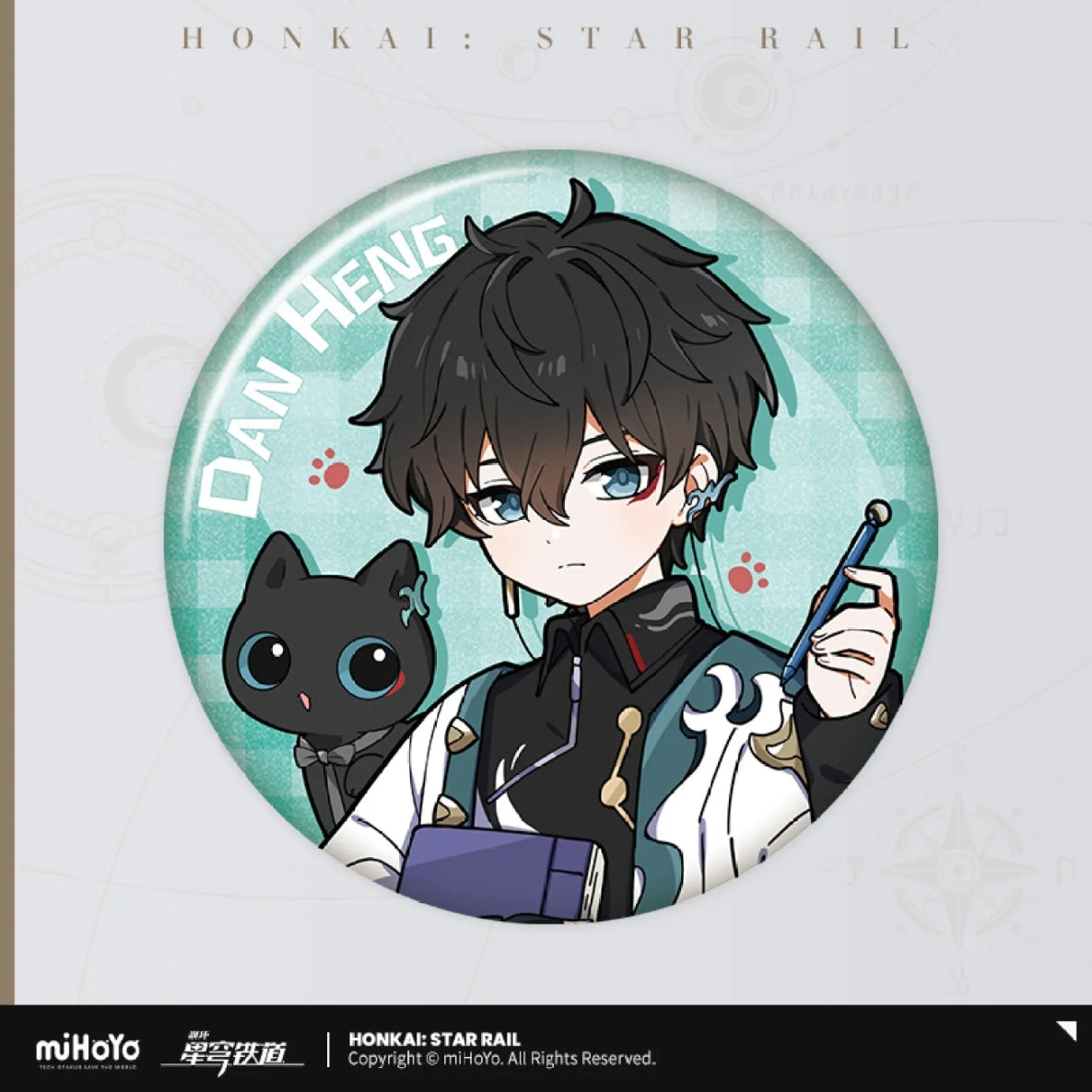 【予約】崩壊:スターレイル ちび猫シリーズ 缶バッジ 萌购