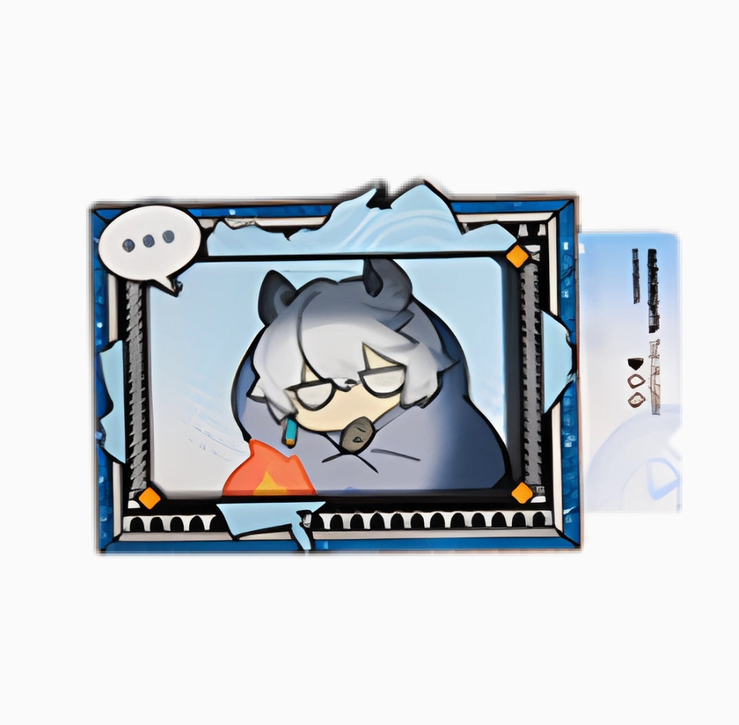 【予約】アークナイツ 音律聯覚 2024 金属 マグネット 萌购