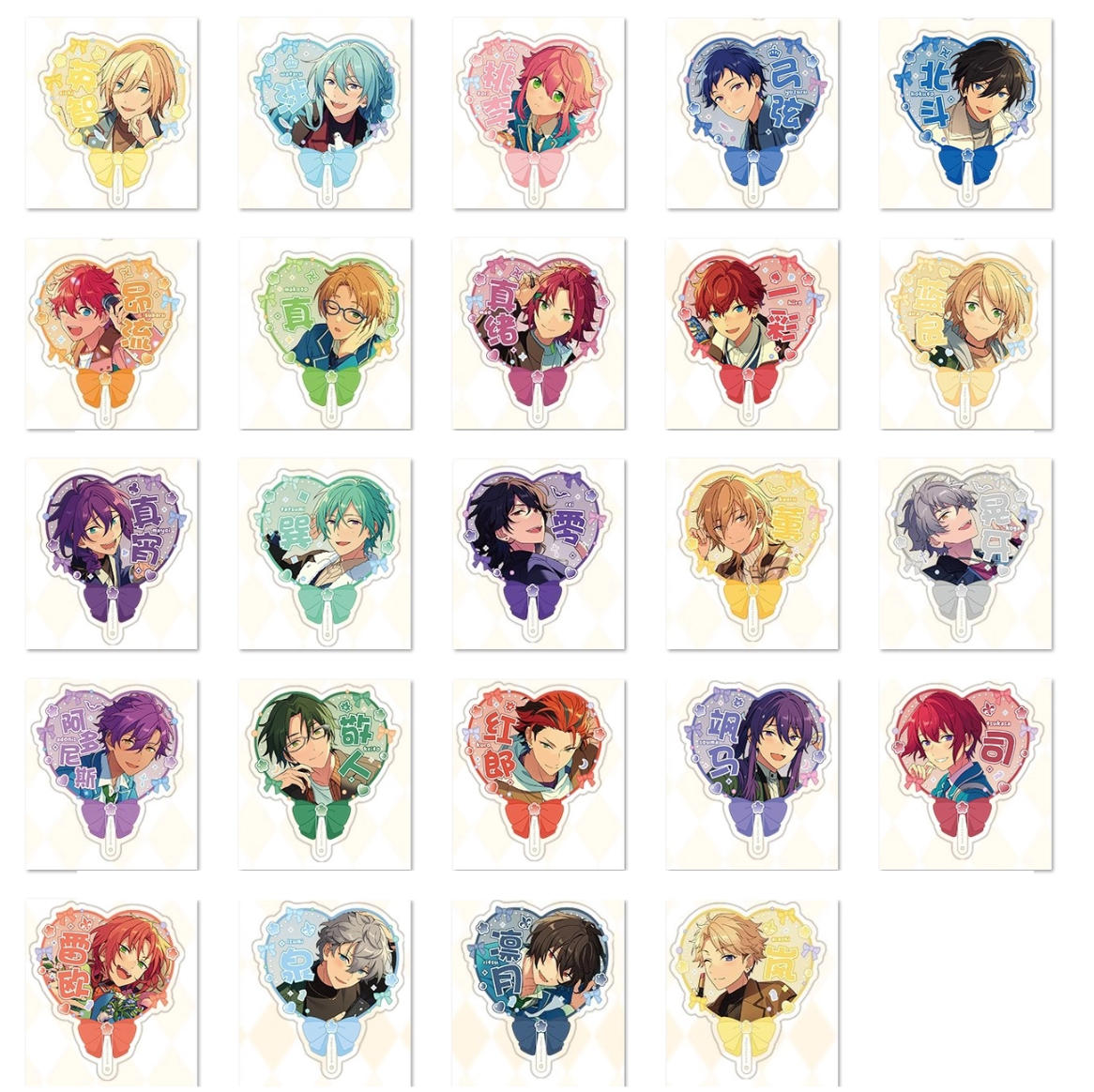 あんさんぶるスターズ!! 星推クリアカード 第1弾 A BOX 全49種 中国限定商品