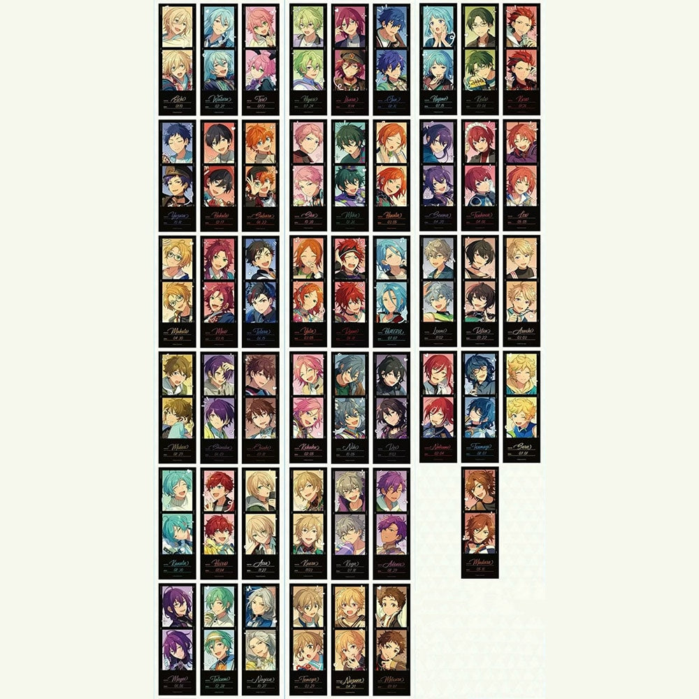 あんさんぶるスターズ!! 絵影フィルム風カード 全37種 中国限定商品