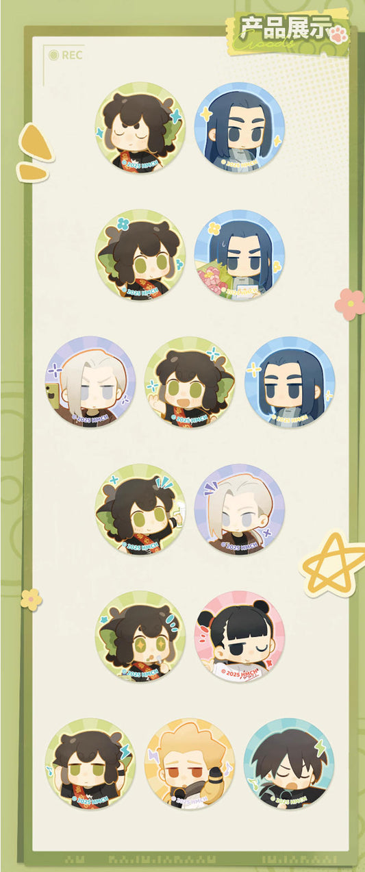 【予約】羅小黒戦記２ × GOODSLOVE  はい、カット！ちびキャラ　ミニ缶バッジ BOX