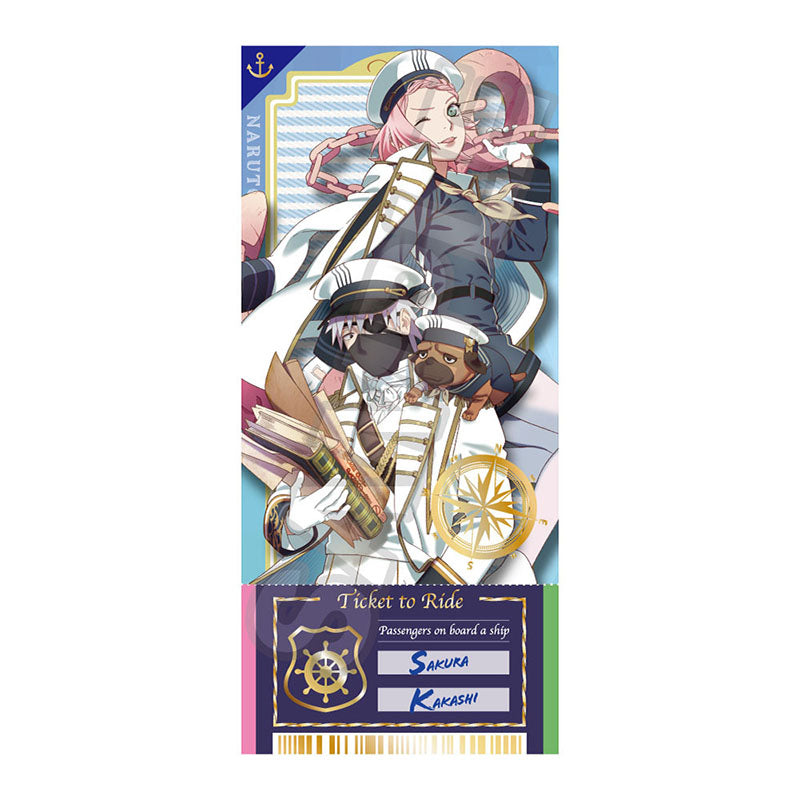 NARUTO-ナルト- 疾風伝 チケット風カード 全6種