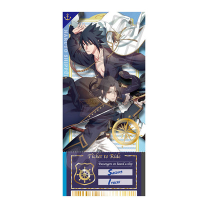 NARUTO-ナルト- 疾風伝 チケット風カード 全6種