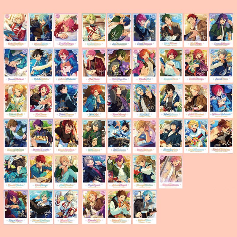 あんさんぶるスターズ!! 心動時刻インスタントカメラ風イラストカード （ランダム） 中国限定商品 萌购