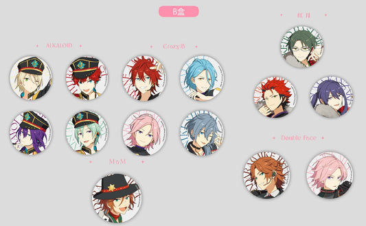 あんさんぶるスターズ!! DREAM LIVE-8th Tour 缶バッジ B BOX　全14種 中国限定商品 萌购